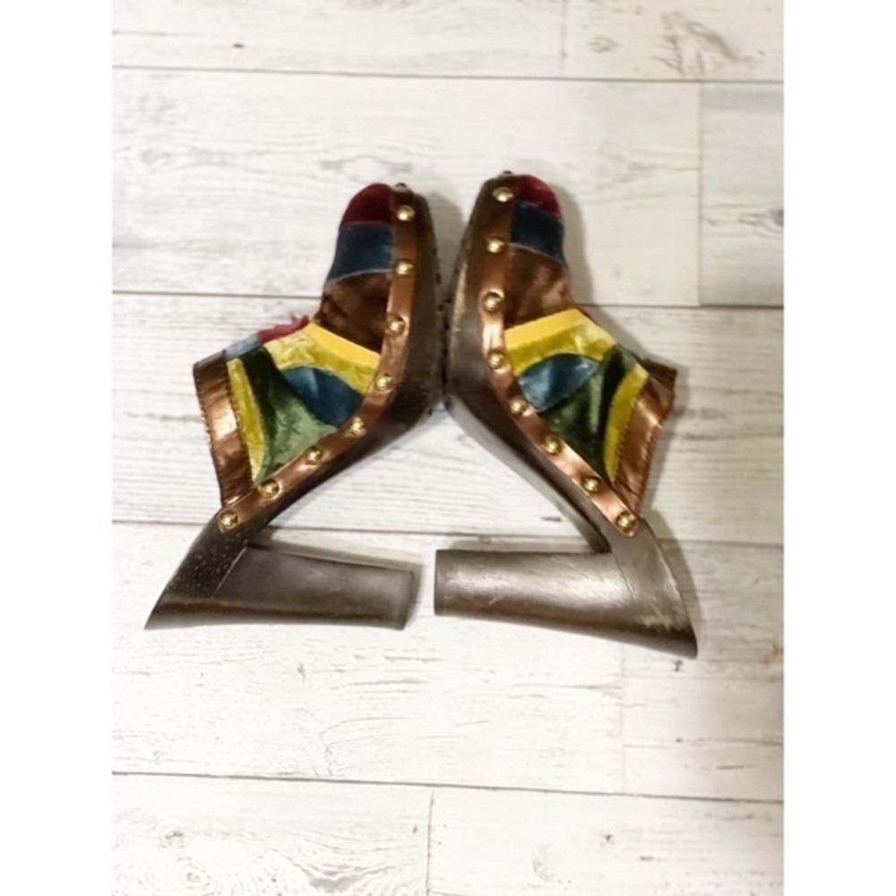 Coach Estelle Ergo Patchwork Mules - Picture 8 of 8